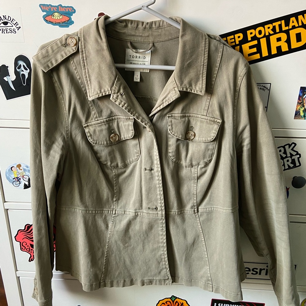 Light green jacket